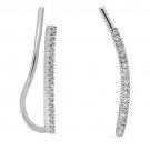Round-Cut Diamond 0.10 (ctw) Earrings in 14K White Gold