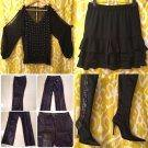 NWT BANANA REPUBLIC Ruffled Tier Skirt - Size 4