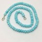 Peruvian Opal Smooth Rondelle Beaded Necklace 6mm to 8mm of 130 cts