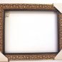 Gold Leaf Black speckle Ornate Heavy Picture Frame 14 x 18 Victorian
