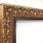 Gold Leaf Black speckle Ornate Heavy Picture Frame 14 x 18 Victorian