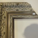 SALE-11 ft Ornate Picture Frame Moulding Bone & Gold FREE Ship M2103