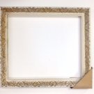 White Gold French provincial Picture Frame 12 x 14 Art Photo Mirror Painting