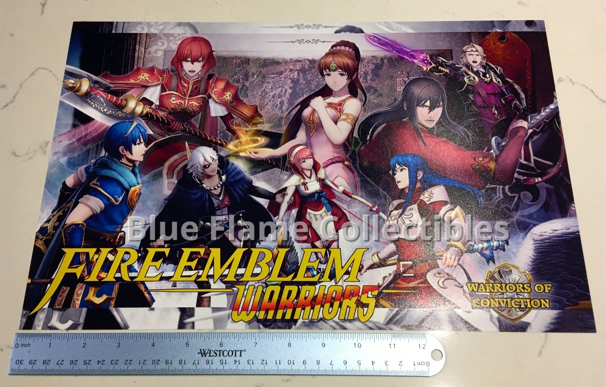 Fire Emblem Warriors Promotional Poster 11x17 "Warriors of Conviction"