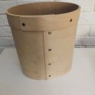 DIY Toll Painting Unfinished Wood waste Trash Can Bentwood Bent wood