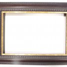 6 x 9 Brown Gold  Wooden Wood Picture Frame Made in USA