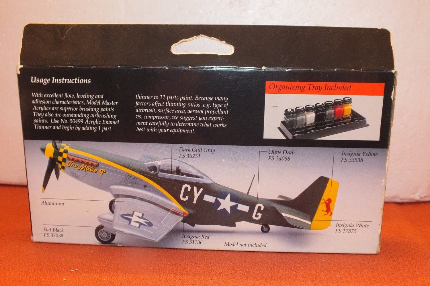 Testors Model master Paint Set 50501 US Vintage Aircraft FREE SHIPPING