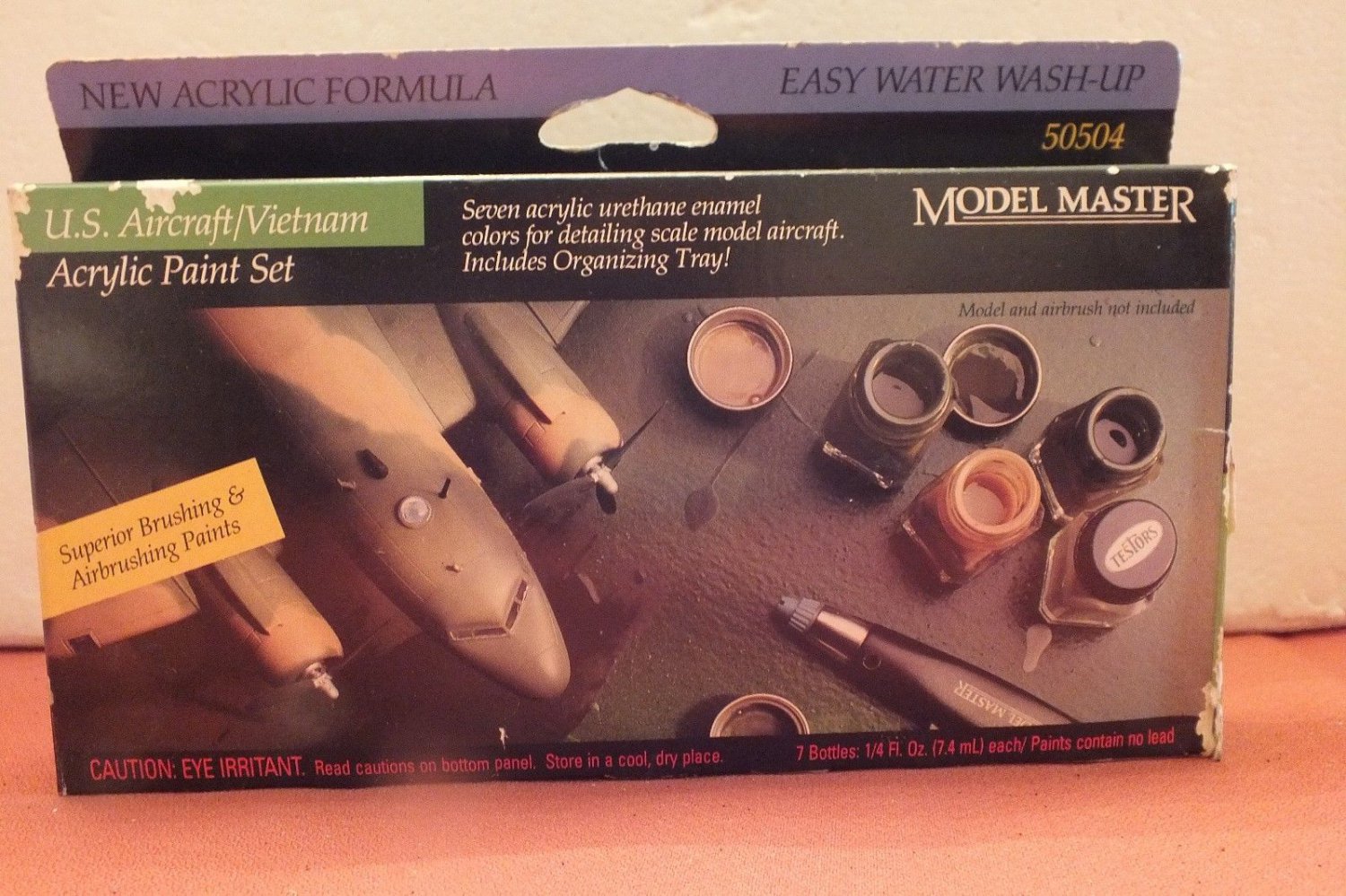 Testors Model Master Paint Set 50504 US Military Aircraft Vietnam FREE ...