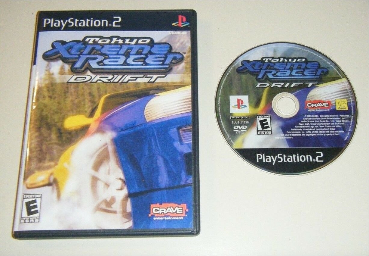 Tokyo Xtreme Racer Drift GAME for Playstation 2 PS2 system GC "E" KIDS RACING