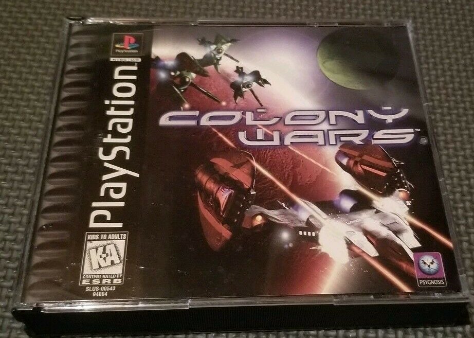 Colony Wars (Sony PlayStation 1, 1997) PS1 w/Manual & Case 2 Disks