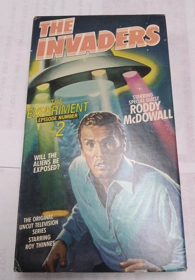 VHS: The INVADERS Episode #11 LABYRINTH Ed Begley 1988