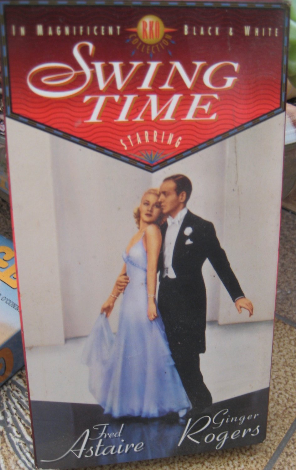 Swing Time VHS Tape Ginger Rogers & Fred Astaire 1936 Musical Romance ...