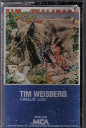NEW OLD STOCK CASSETTE TAPE TIM WEISBERG TRAVELIN' LIGHT