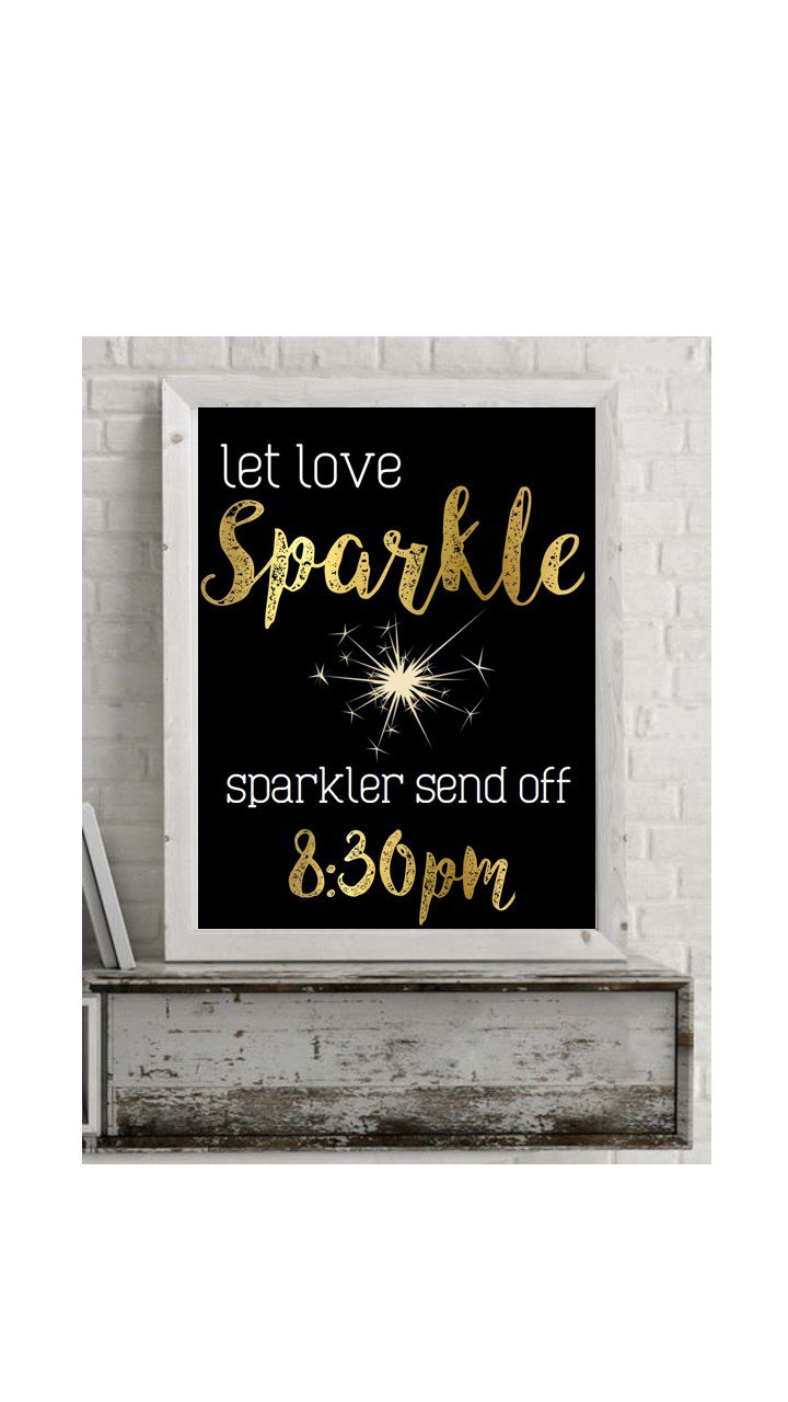 Let Love Sparkle Sign