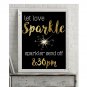 Let Love Sparkle Sign