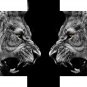 5 PCS Canvas Wild Animal Wall Art Sets Print Giclee Painting Roaring Lion Poster
