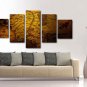 Vintage Middle Earth Map Canvas The Lord of The Rings Movie Poster Wall Art 5PCS