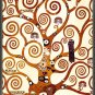 Tree of Life Triptych 3 Piece Wall Art Painting Print on Canvas Giclee Ornament