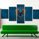 Harry Potter Ravenclaw Banner Poster Giclee Split Canvas Art Print HD Decor 5PCS