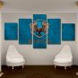 Harry Potter Ravenclaw Banner Poster Giclee Split Canvas Art Print HD Decor 5PCS