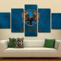Harry Potter Ravenclaw Banner Poster Giclee Split Canvas Art Print HD Decor 5PCS