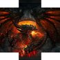World of Warcraft Game Dragon Poster WOW Wall Canvas Art Set 5Pcs Print Painting