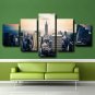 Modern Multi 5 Panel Canvas Wall Art Urban/City Scenery Painting Building Poster