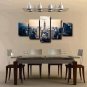 Modern Multi 5 Panel Canvas Wall Art Urban/City Scenery Painting Building Poster