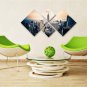 Modern New York Cityscape City Framed Painting Canvas Wall Art Home Decoration