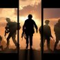 US Army Soldier Movie Game Poster Prints on Canvas Painting 5 PCS Wall Art Decor