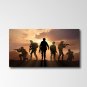 US Army Soldier Movie Game Poster Prints on Canvas Painting 5 PCS Wall Art Decor