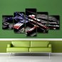 HD Gun Club Posters Vintage Multi 5 Panel Canvas Wall Art US Flag Painting Decor