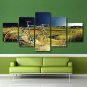 Vintage Bicycle Race Poster 5 Piece Canvas Wall Art Painting Bedroom Decoration