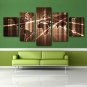 Metallica Large USA WORLD MAP Mural Poster 5 Piece Canvas Wall Art Set Decals