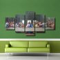 Last Supper 5 Piece Canvas Set Jesus Painting Wall Art Poster Home Decor Printed