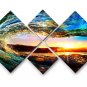 Ocean Seascapes Navy Blue Framed Painting HD Print on Canvas Wall Art Home Decor