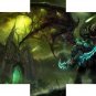 World of Warcraft Game Illidan Stormrage Poster WOW Wall Canvas Art Set Painting
