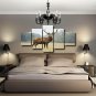 Multi Panel Canvas Wall Bedroom Art Decor Elk Mule Deer Painting Print Posters