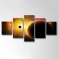 Wall Art 5 Pieces Planet Mars Painting Star War Poster Print on Canvas Giclee HD