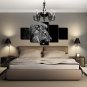 Roaring Lion Poster Wild Animal Wall Art 5 PCS Set Canvas Painting Prints Giclee