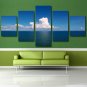 Ocean Wall Mural Seascape Art Poster Giclee 5 Piece Canvas Landscape Painting