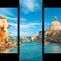 Waterscape Art Poster Multi 5 Panels Canvas Wall Art Printed Painting Home Decor