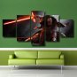 Star Wars Vintage Action Figures Poster 5 Multi Panel Canvas Wall Art Home Decor