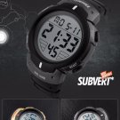 Fashion Men Sports Watches Male LED Military Watch  Waterproof Outdoor