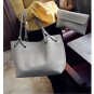 HB005-YBYT brand 2017 new hotsale women shoulder bag light grey