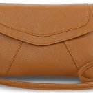 HB006-vintage leather handbags hotsale women crossbody shoulder messenger bags brown
