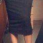 Long high waisted pencil skirt