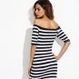 Stripe vestido
