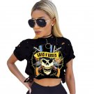 Hollow Hole Ripped Guns N Roses T-Shirts  Hollow Hole Ripped