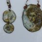 BENANDLU - Necklace-artifact Un affresco. Roman style